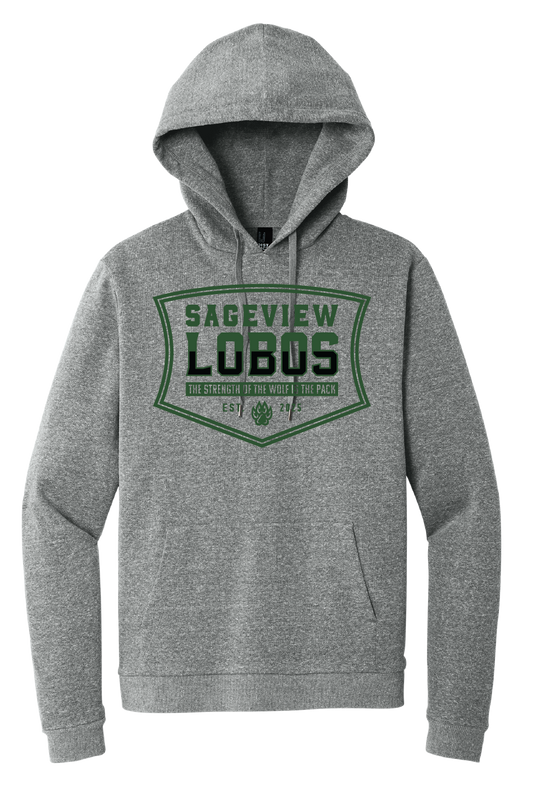 Sageview Lobos Badge Hoodie