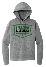 Load image into Gallery viewer, Sageview Lobos Badge Hoodie