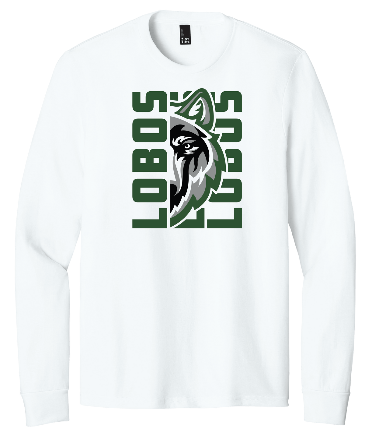 Triple Lobos Long Sleeve Tee