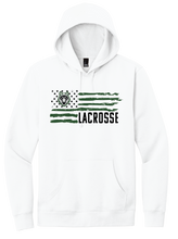Load image into Gallery viewer, Lobo Flag Lacrosse Hoodie