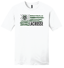 Load image into Gallery viewer, Lobo Flag Lacrosse T-Shirt