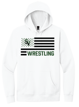 Load image into Gallery viewer, Sageview Wrestling American Flag Hoodie