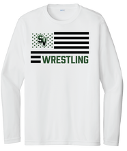 Load image into Gallery viewer, Sageview Wrestling American Flag Long Sleeve