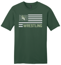 Load image into Gallery viewer, Sageview Wrestling American Flag T-Shirt