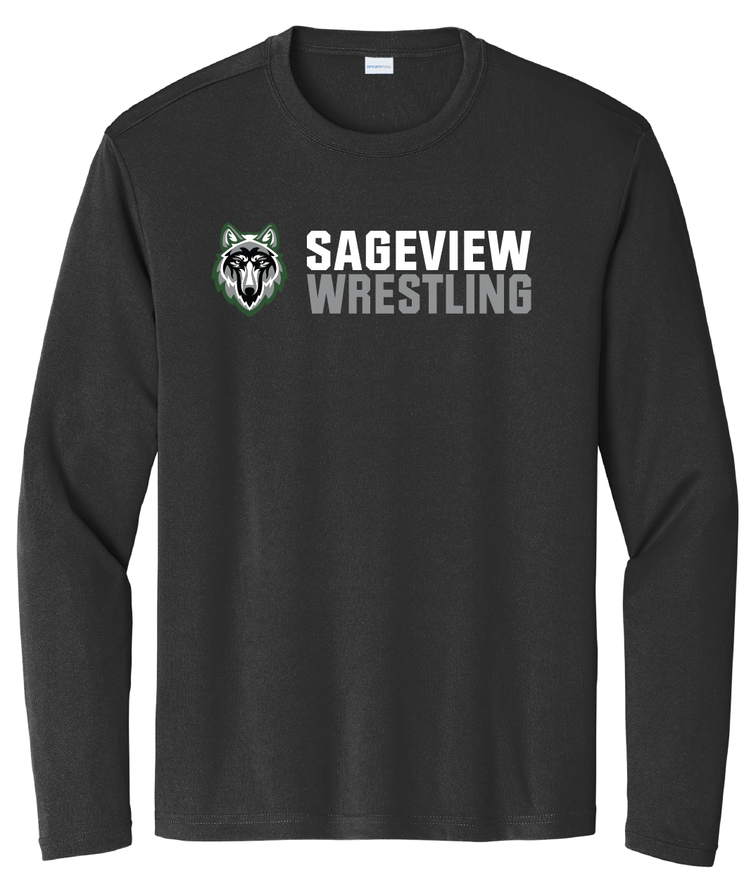 Sageview Girl's Wrestling Lobos Long Sleeve