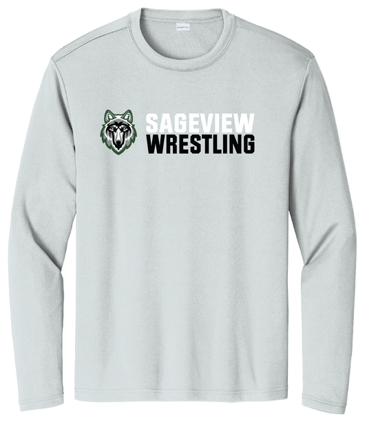 Sageview Girl's Wrestling Lobos Long Sleeve