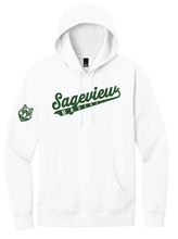 Load image into Gallery viewer, Sageview Script Baseball Hoodie