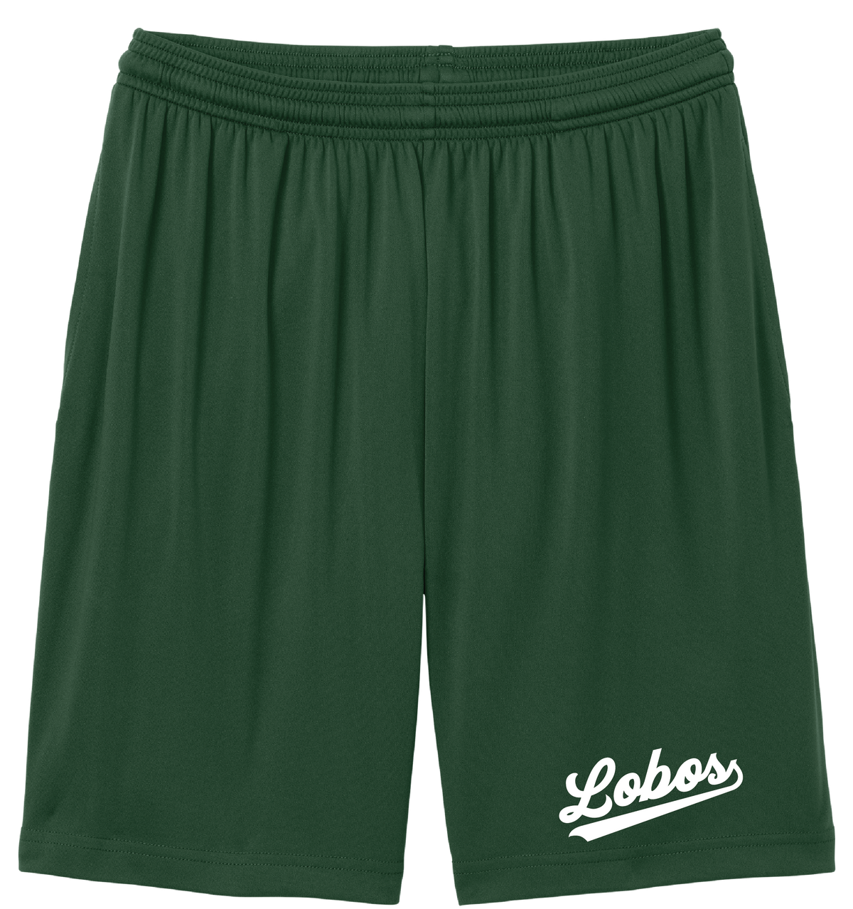 Lobos Script Moisture-Wicking Short