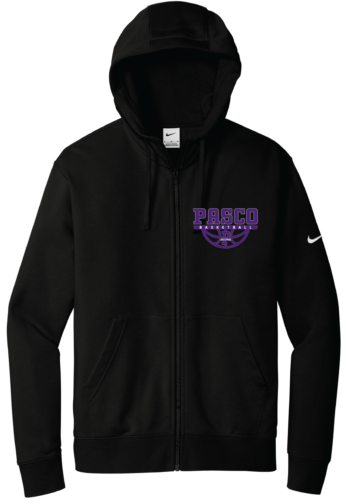 Nike Club Fleece Sleeve Swoosh Full-Zip Hoodie
