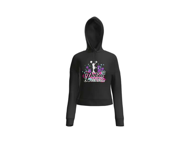 Lobos Spirit Classic Women's Crop Hoodie