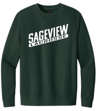 Load image into Gallery viewer, Sageview Lacrosse Crewneck Fleece