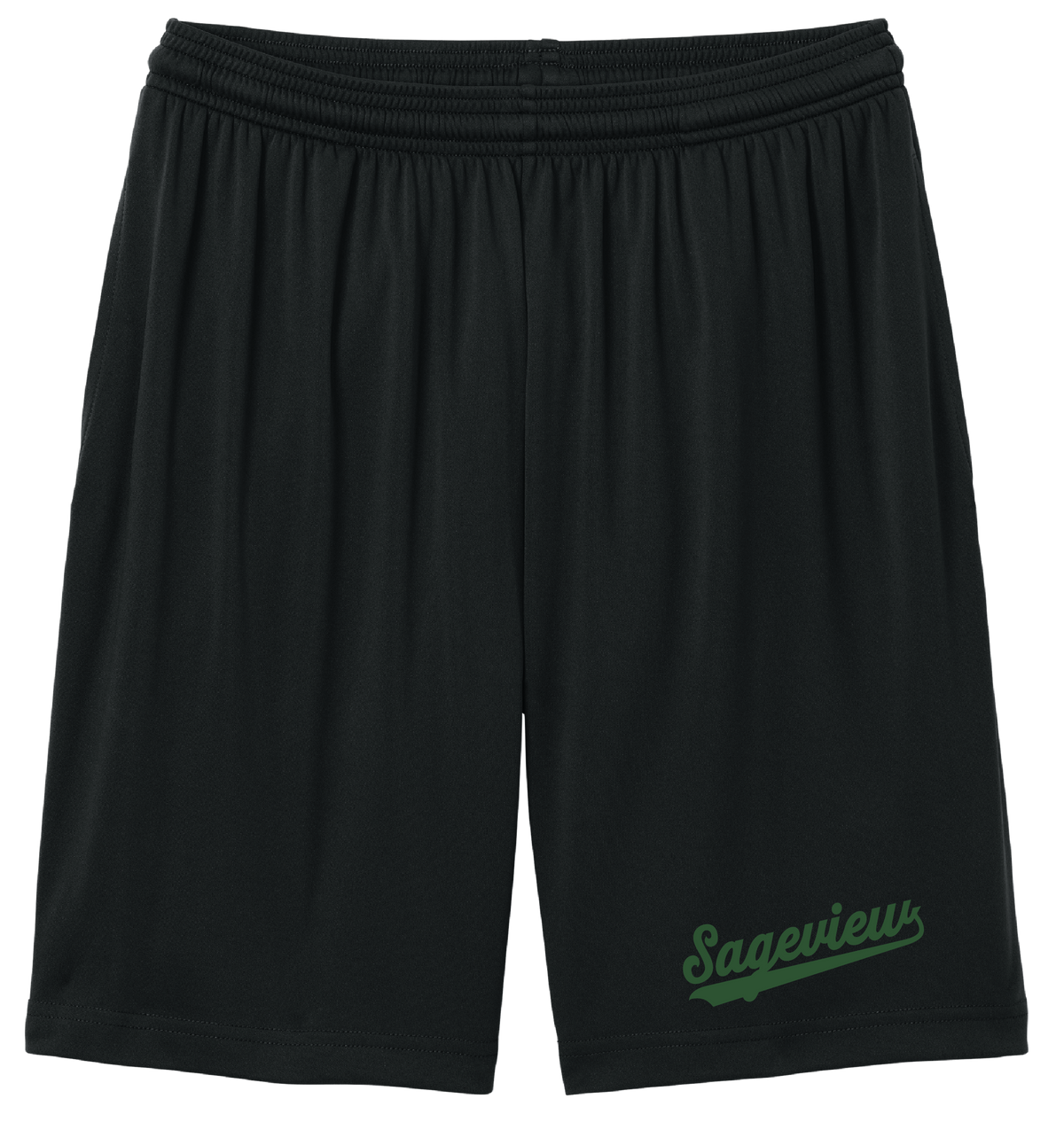 Sageview Script Moisture-Wicking Short