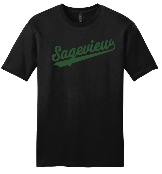 Sageview Script T-Shirt