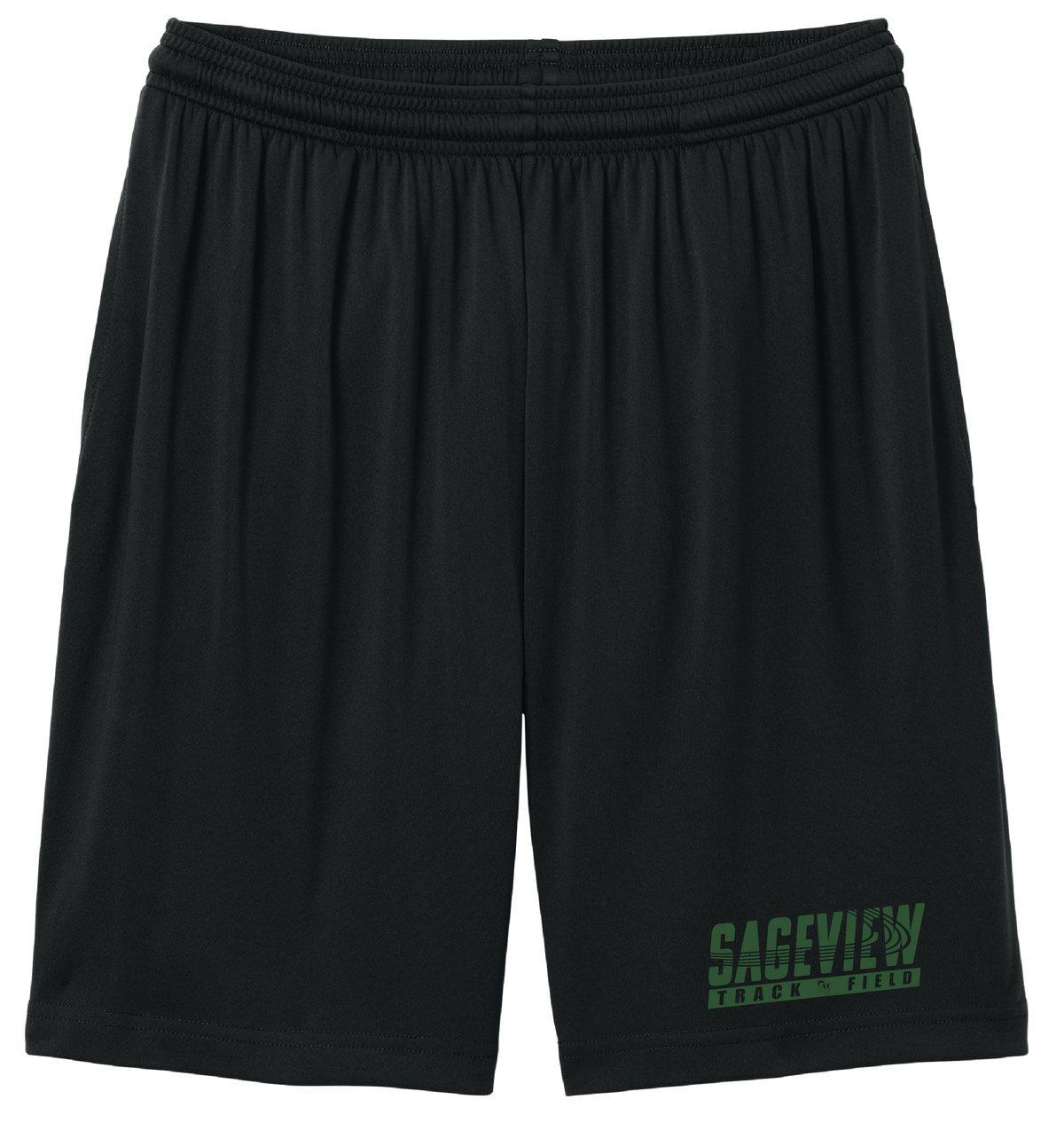 Sageview Track &Field Moisture-Wicking Short