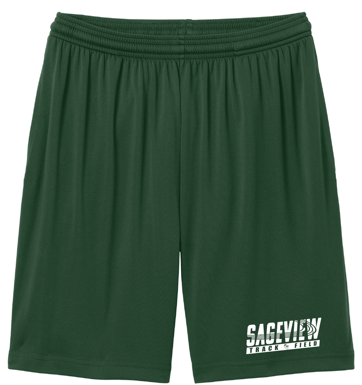 Sageview Track &Field Moisture-Wicking Short