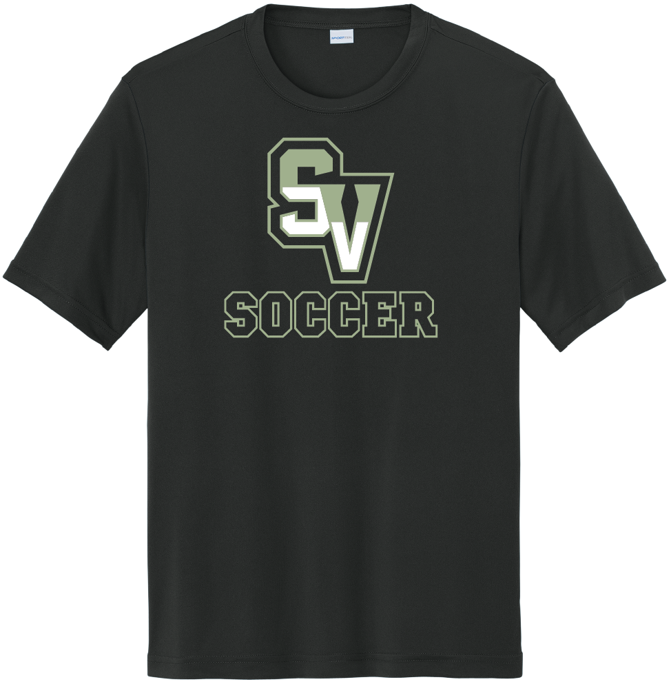 Sageview Soccer Moisture-Wicking Short Sleeve Tee