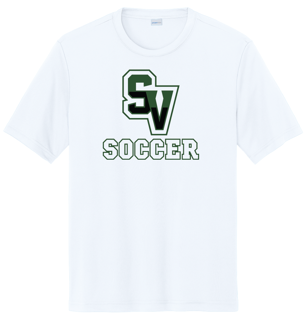 Sageview Soccer Moisture-Wicking Short Sleeve Tee
