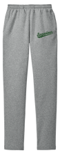 Load image into Gallery viewer, Sageview Script Fleece Open-Bottom Sweatpants
