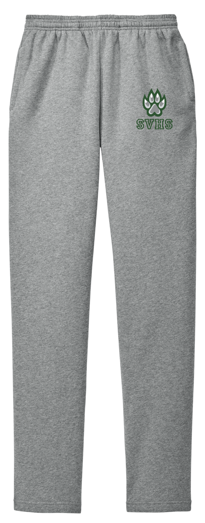 SVHS Paw Fleece Open-Bottom Sweatpants