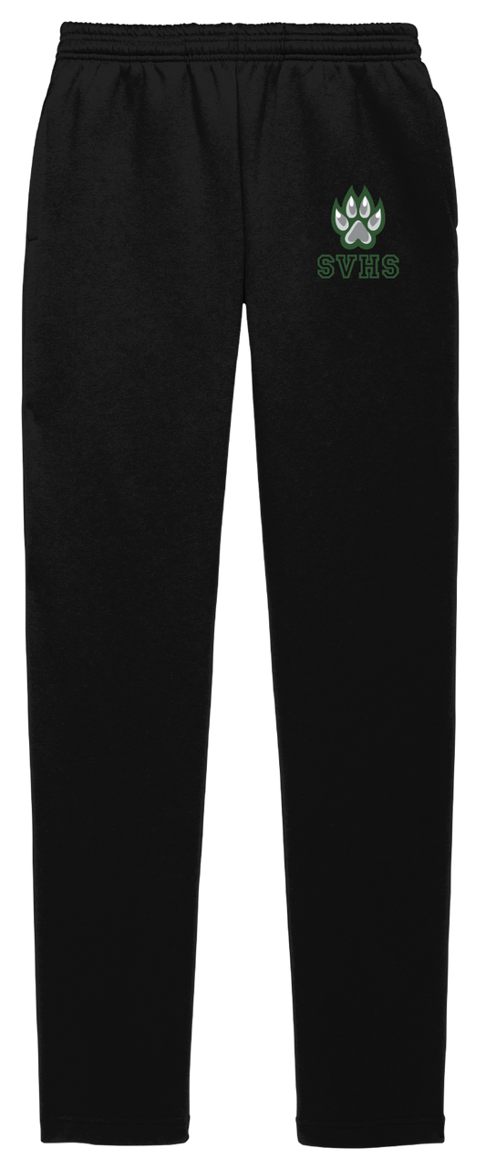 SVHS Paw Fleece Open-Bottom Sweatpants