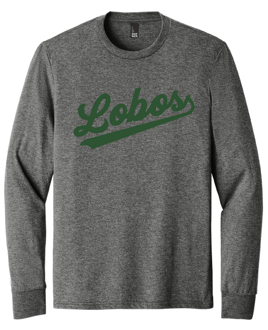 Lobos Script Long Sleeve Tee