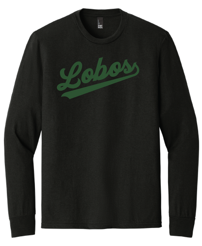 Lobos Script Long Sleeve Tee