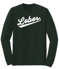 Load image into Gallery viewer, Lobos Script Long Sleeve Tee
