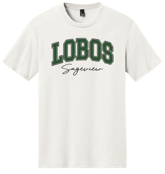Sageview Glitter Script T-Shirt