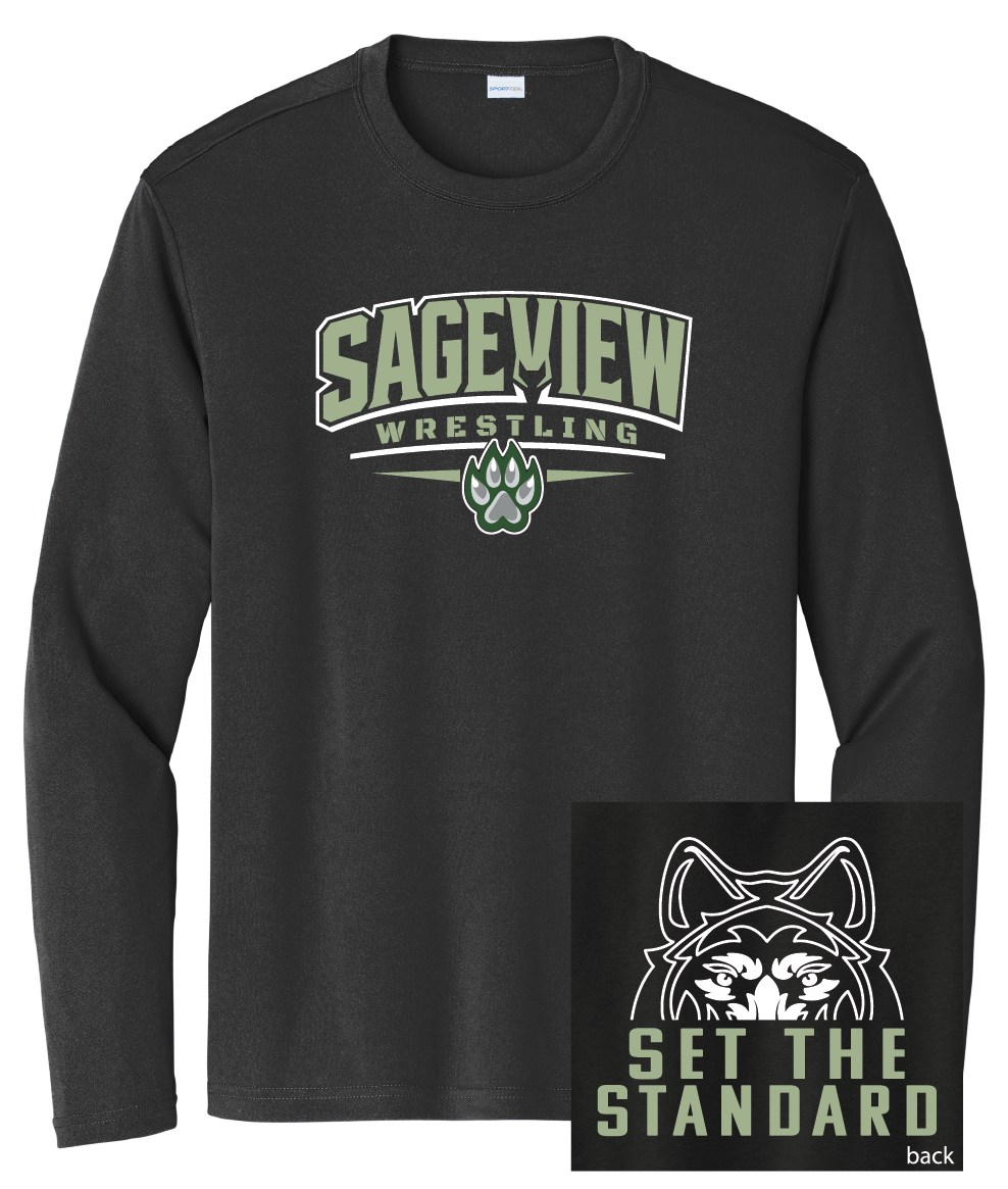 Sageview Wrestling SAGEVIEW Long Sleeve