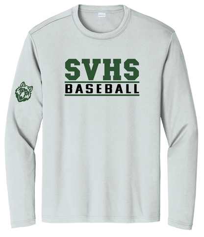 SVHS Baseball Moisture-Wicking Long Sleeve Tee