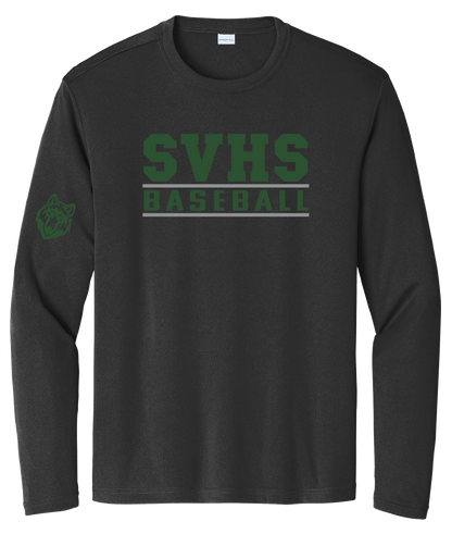 SVHS Baseball Moisture-Wicking Long Sleeve Tee