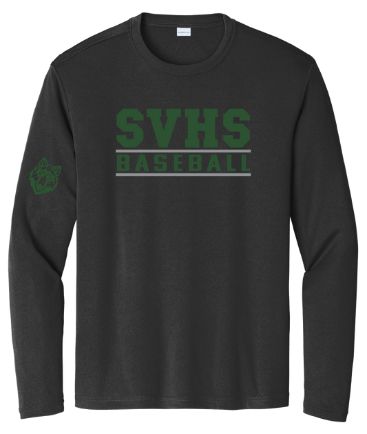 SVHS Baseball Moisture-Wicking Long Sleeve Tee