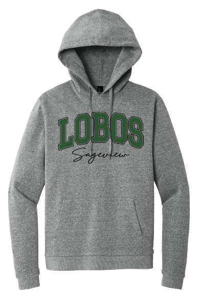 Sageview Glitter Script Hoodie