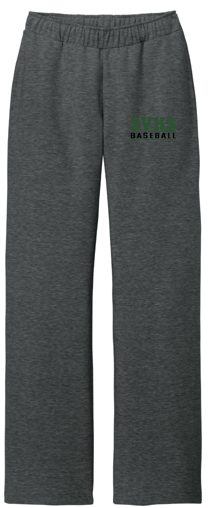 SVHS Baseball Fleece Open-Bottom Sweatpants