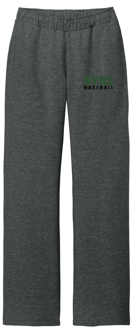 SVHS Baseball Fleece Open-Bottom Sweatpants