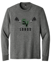 Load image into Gallery viewer, SV Lobo Lacrosse Long Sleeve T-Shirt
