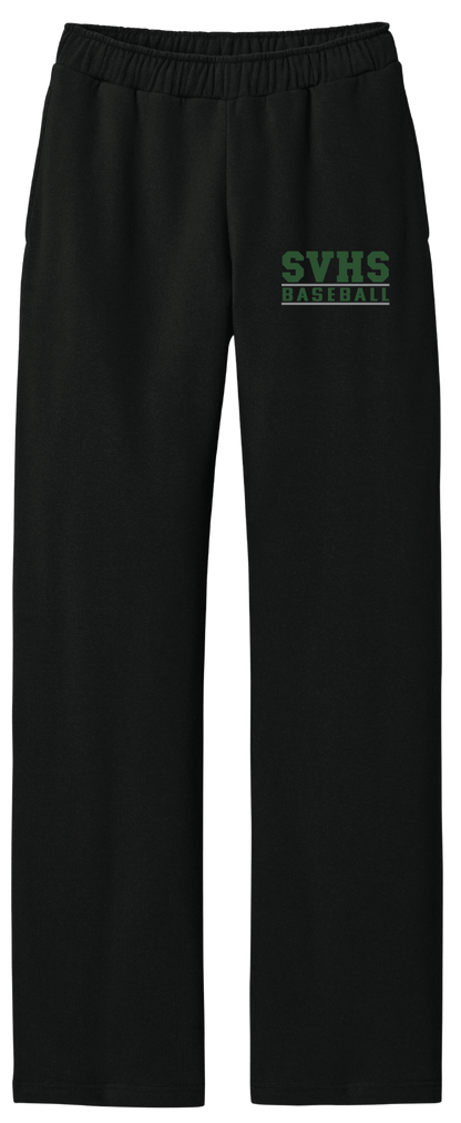 SVHS Baseball Fleece Open-Bottom Sweatpants