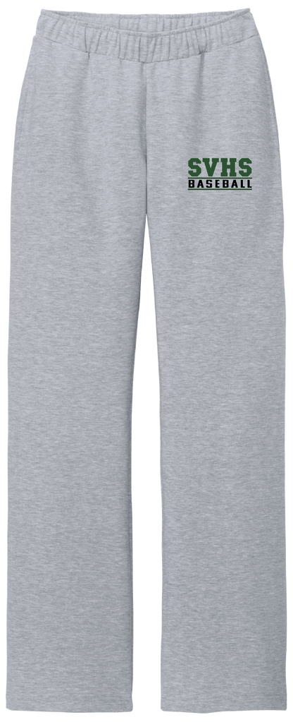 SVHS Baseball Fleece Open-Bottom Sweatpants
