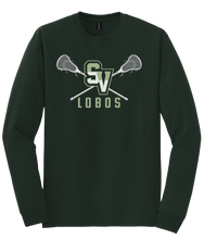 Load image into Gallery viewer, SV Lobo Lacrosse Long Sleeve T-Shirt
