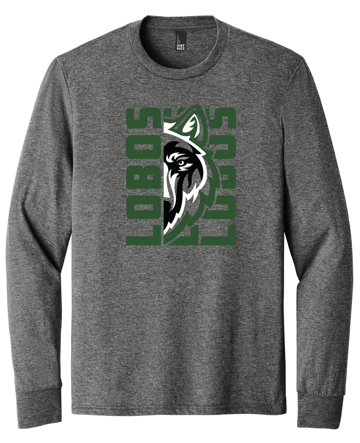 Triple Lobos Long Sleeve Tee