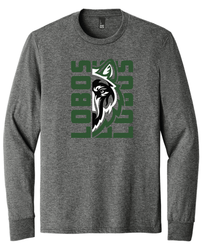 Triple Lobos Long Sleeve Tee