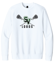 Load image into Gallery viewer, SV Lobo Lacrosse Crewneck Fleece

