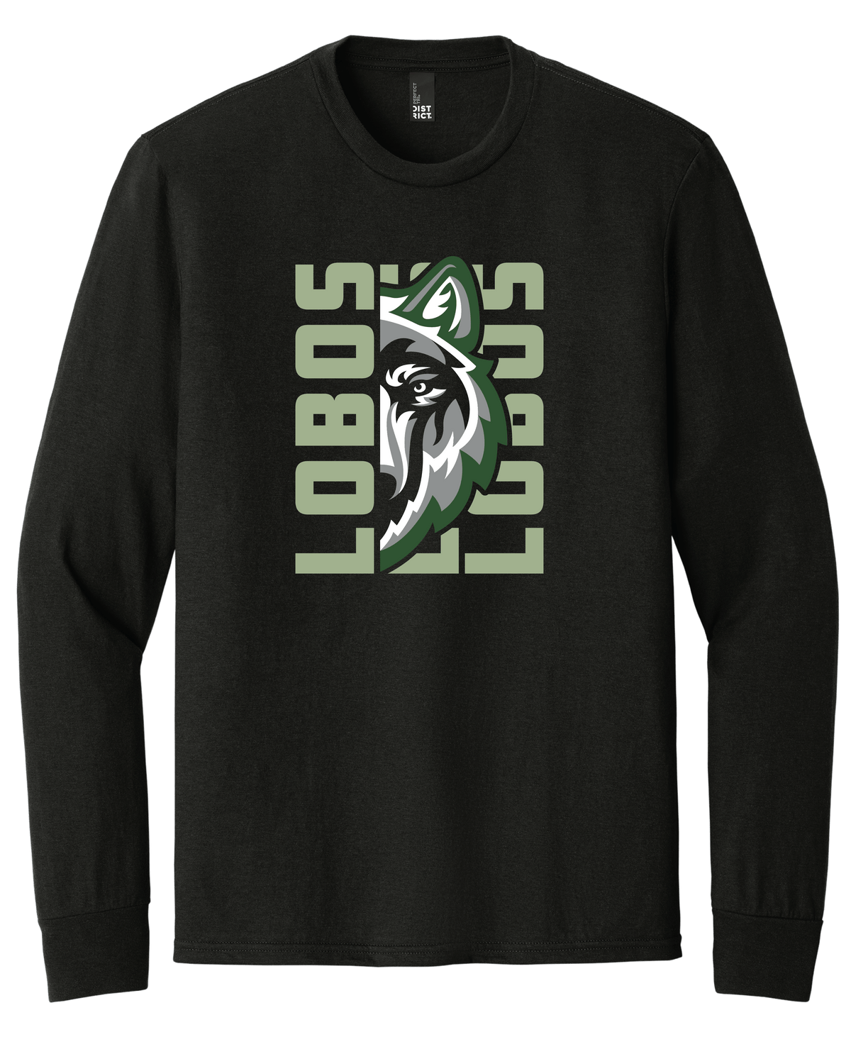 Triple Lobos Long Sleeve Tee