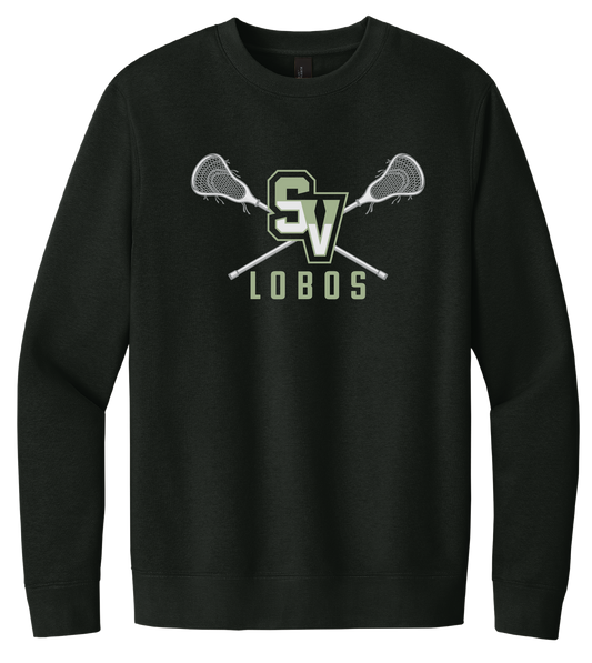 SV Lobo Lacrosse Crewneck Fleece