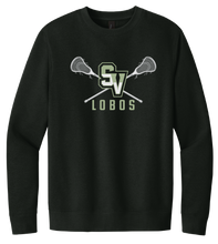 Load image into Gallery viewer, SV Lobo Lacrosse Crewneck Fleece

