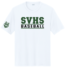Load image into Gallery viewer, SVHS Baseball Moisture-Wicking Short Sleeve Tee
