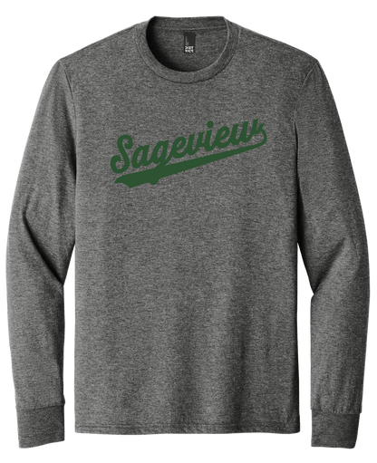 Sageview Script Long Sleeve Tee