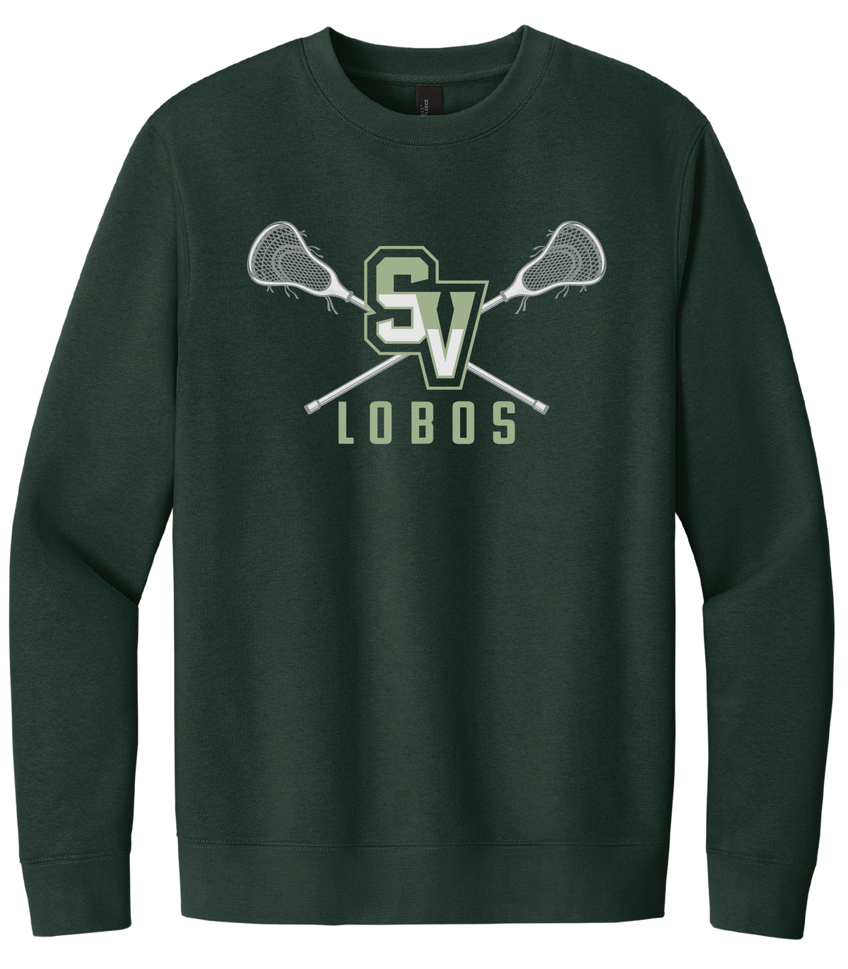 SV Lobo Lacrosse Crewneck Fleece