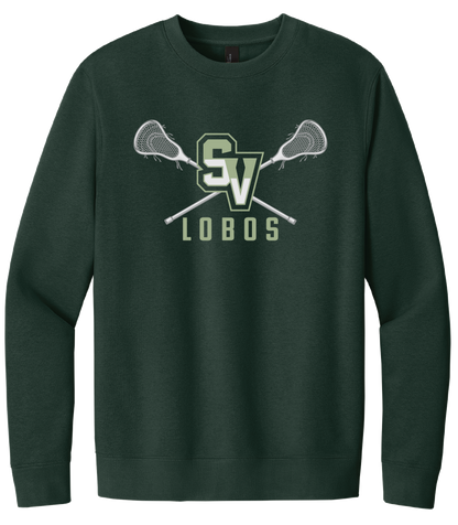 SV Lobo Lacrosse Crewneck Fleece
