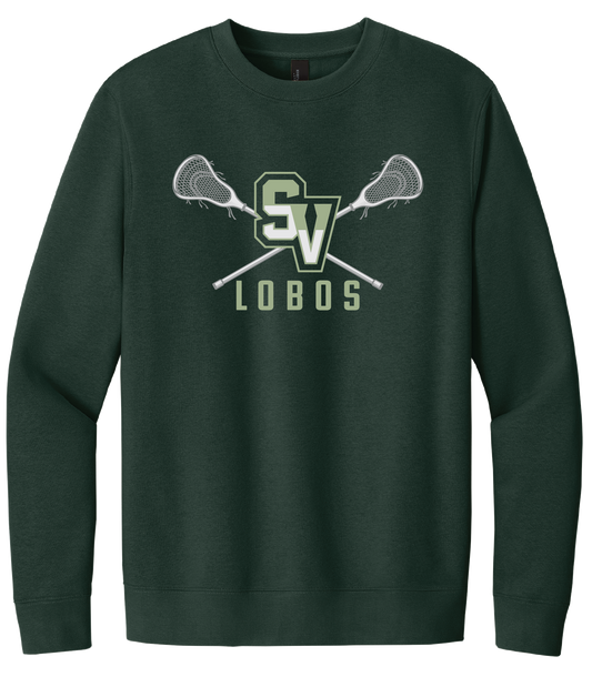 SV Lobo Lacrosse Crewneck Fleece